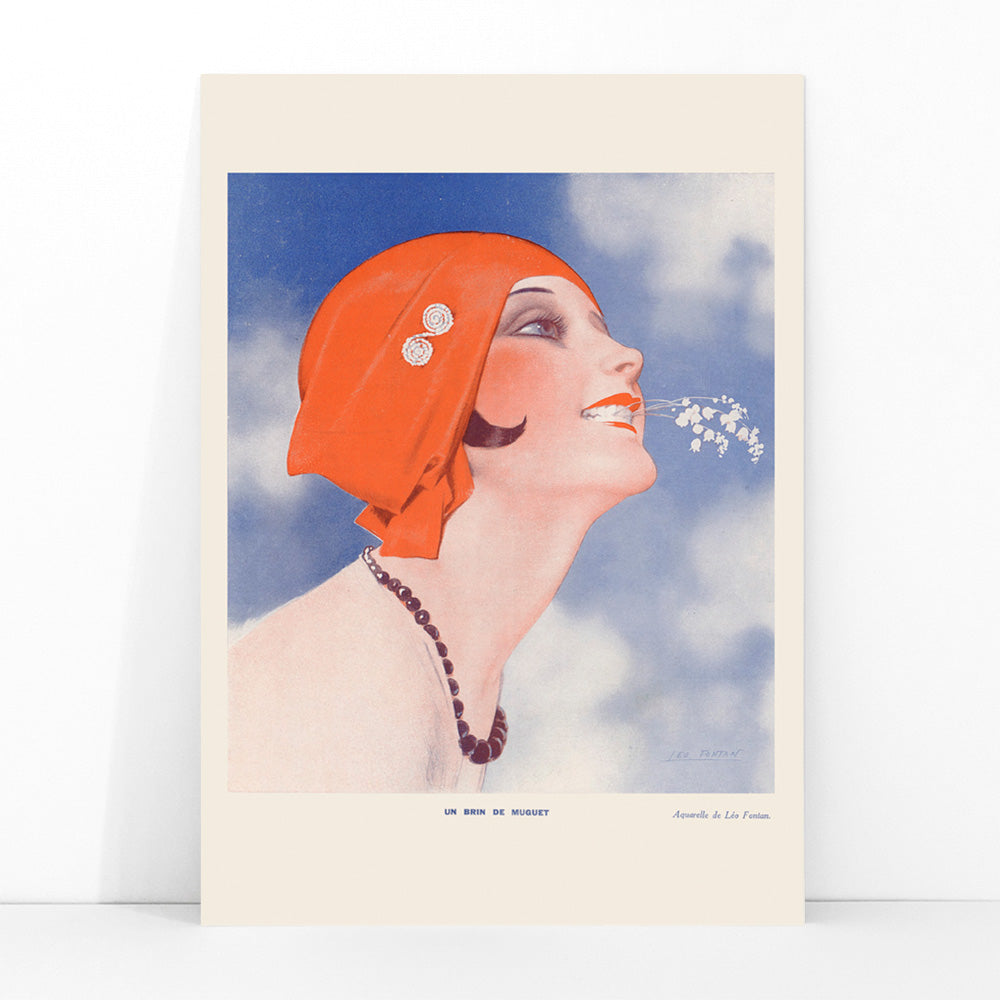 Un Brin de Muguet Canvas Print