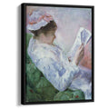 Woman Readingby Mary Cassatt Canvas Print