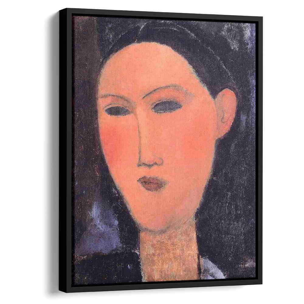 Woman's Headby Amedeo Modigliani Canvas Print