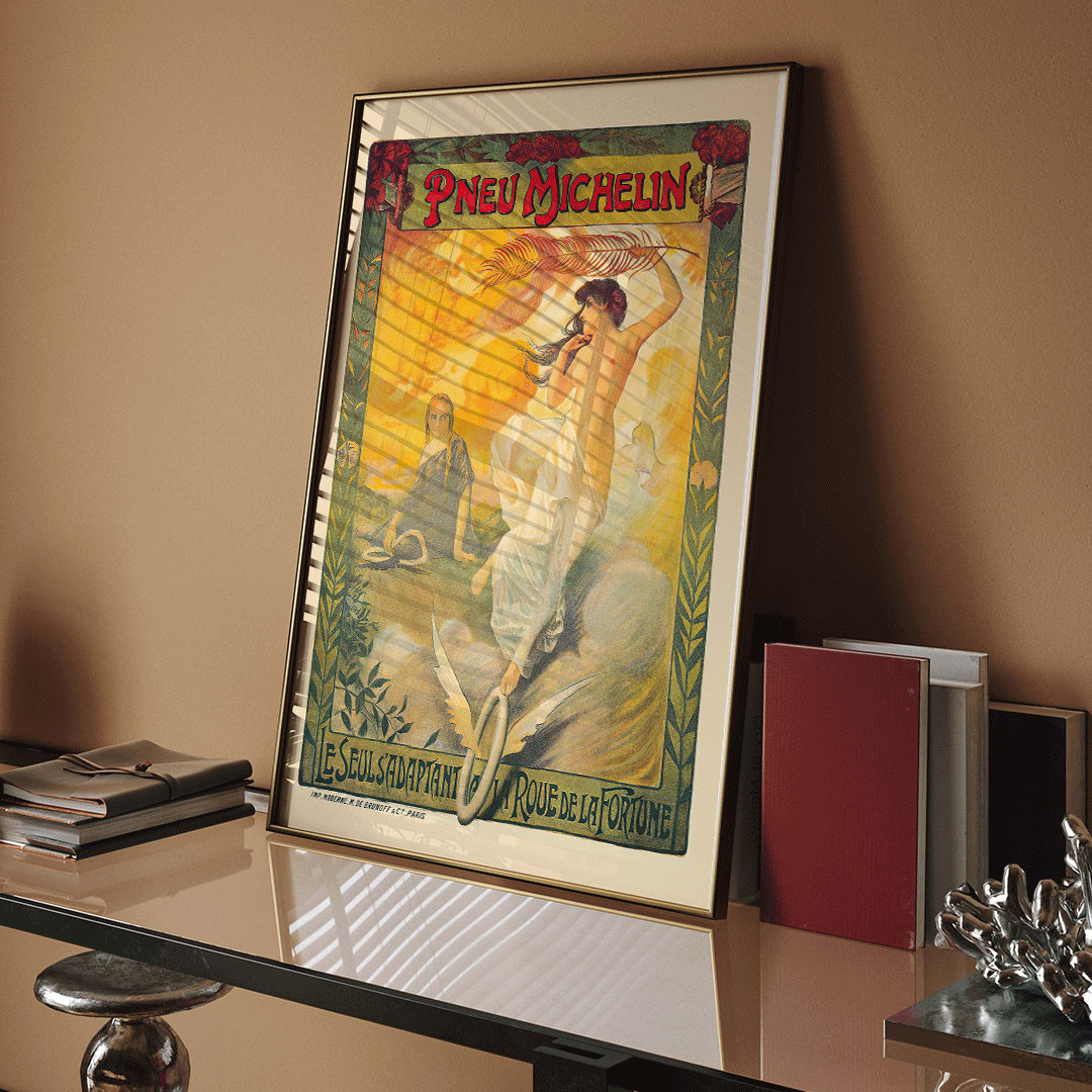 Pneu Michelin Canvas Print