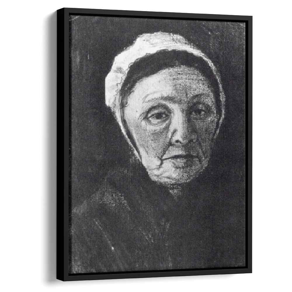 Woman with White Bonnet, Sien's Mother Canvas Print
