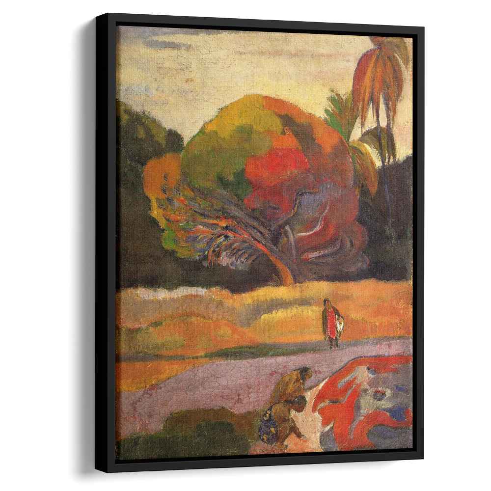 Women at the riversideby Paul Gauguin Canvas Print