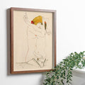 Deux femmes enlacées Canvas Print