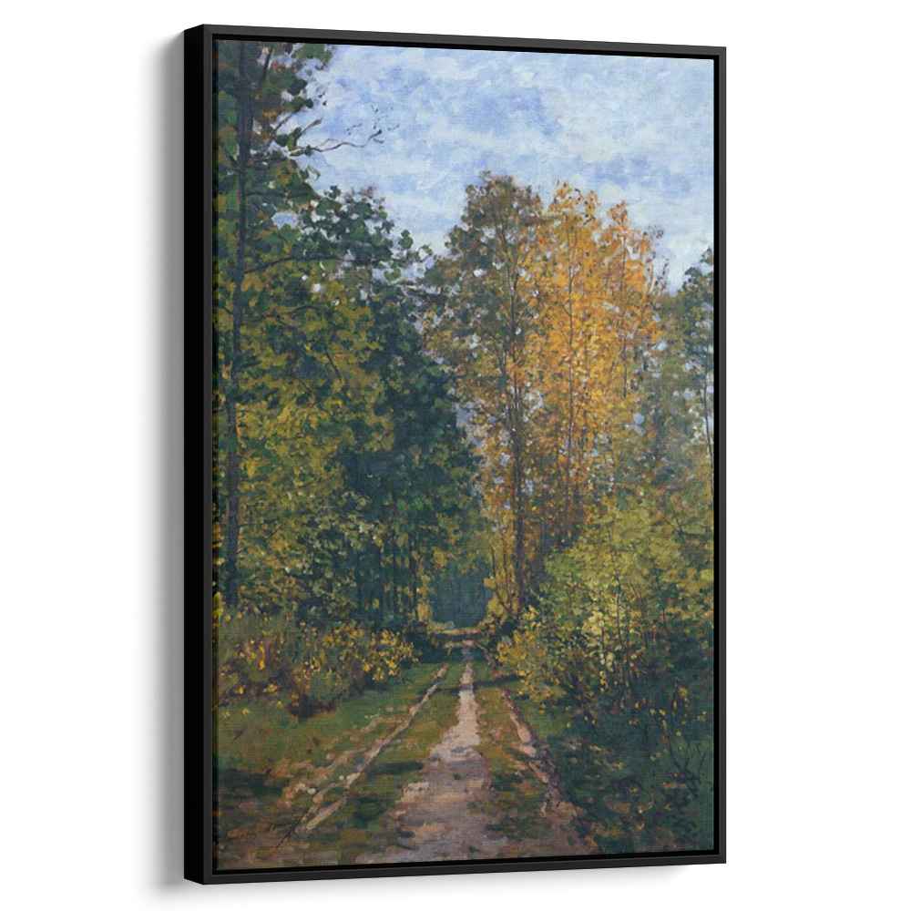 Wooded Pathby Claude Monet Canvas Print