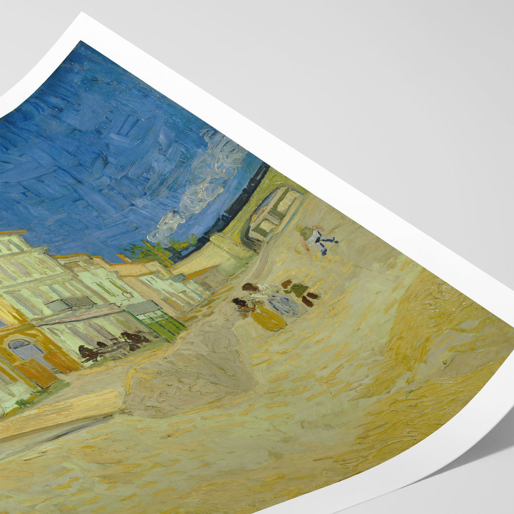 The Yellow House Canvas Print