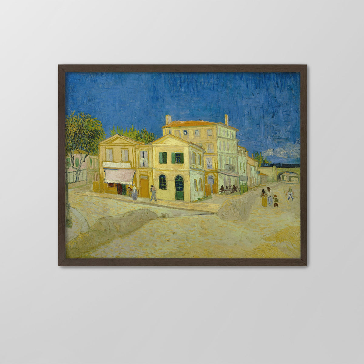 The Yellow House Canvas Print
