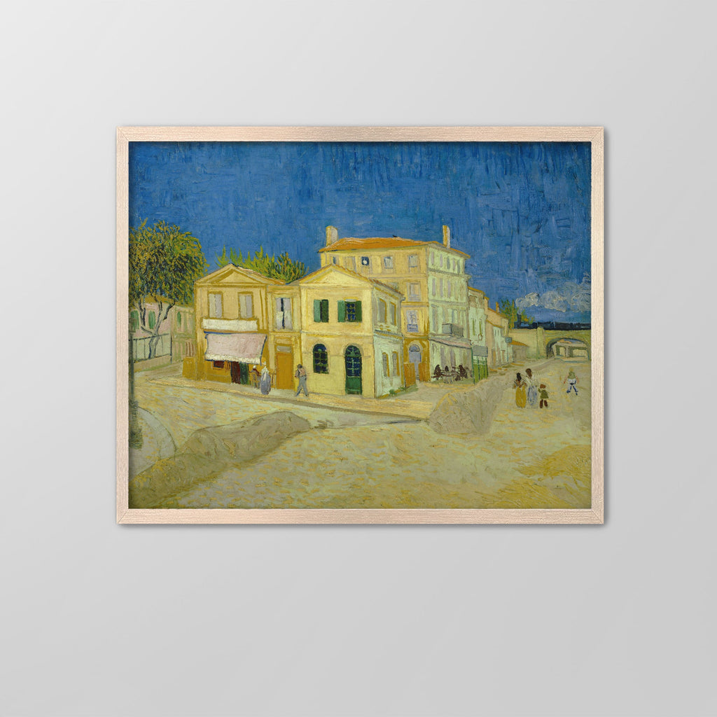 The Yellow House Canvas Print