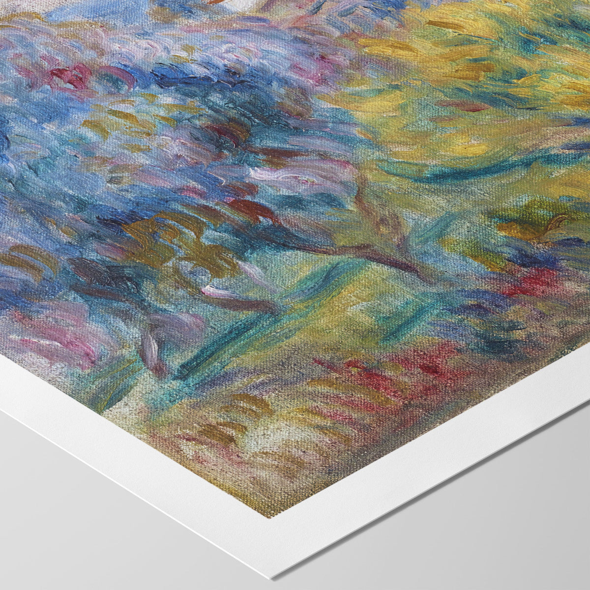 Landscape, Yellow Tree Canvas Print
