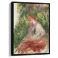 Young Woman, Seated Canvas Print